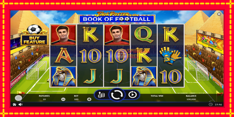 Jack Potter & The Book of Football mesin slot dengan animasi cerah, gambar 2