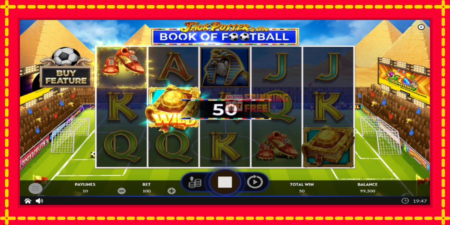 Jack Potter & The Book of Football mesin slot dengan animasi cerah, gambar 3