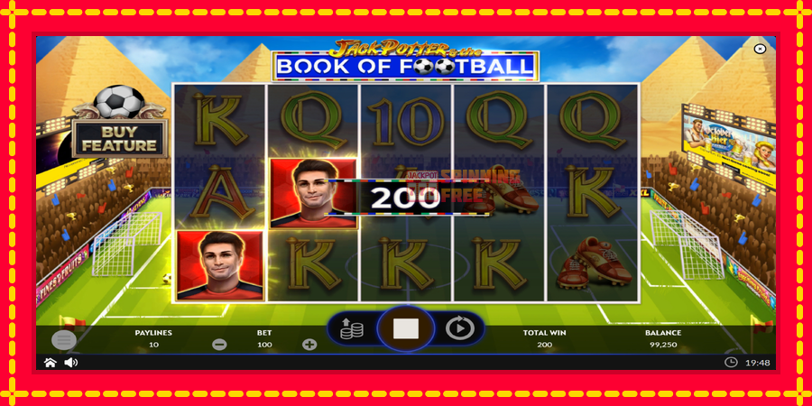 Jack Potter & The Book of Football mesin slot dengan animasi cerah, gambar 4