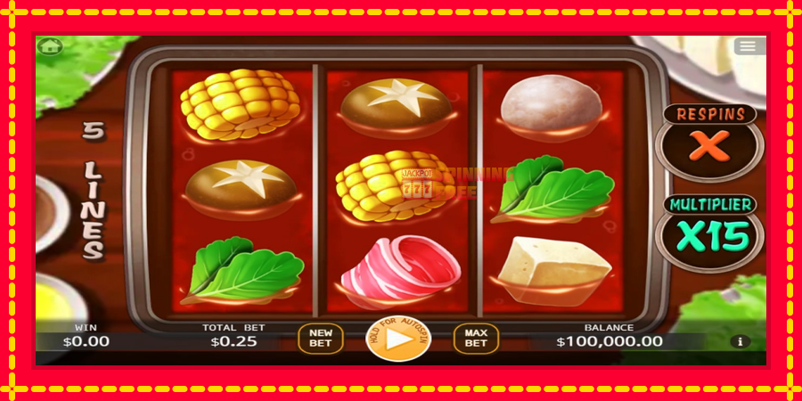 Pot Feast mesin slot dengan animasi cerah, gambar 1