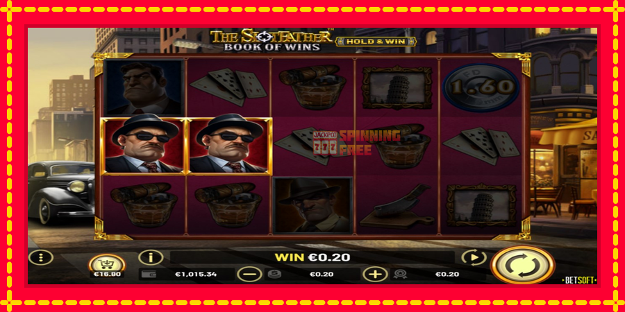 The SlotFather Book of Wins mesin slot dengan animasi cerah, gambar 2