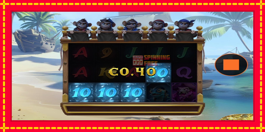 Monkeys Go Bananas MultiMax mesin slot dengan animasi cerah, gambar 2