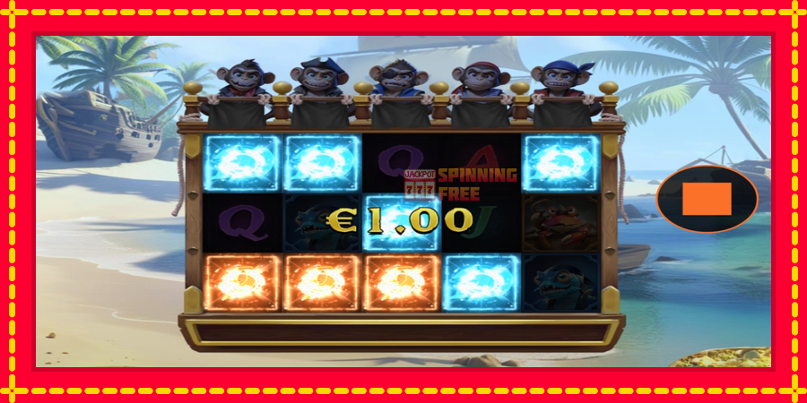 Monkeys Go Bananas MultiMax mesin slot dengan animasi cerah, gambar 3