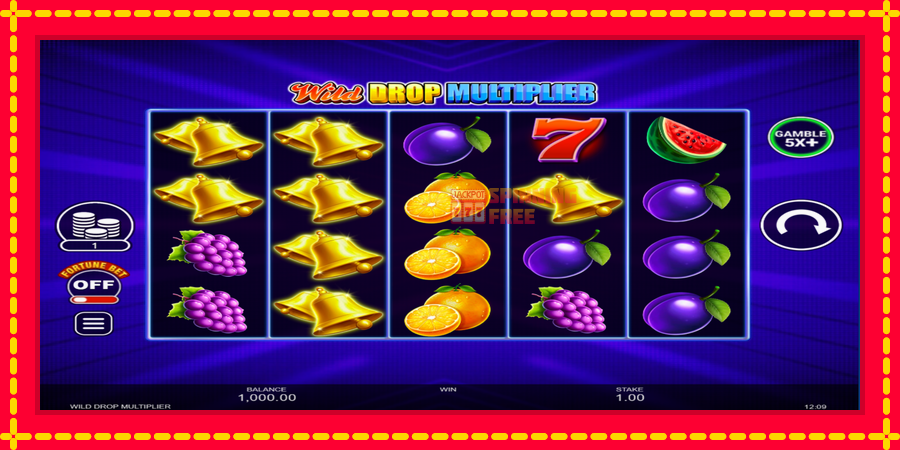 Wild Drop Multiplier mesin slot dengan animasi cerah, gambar 2