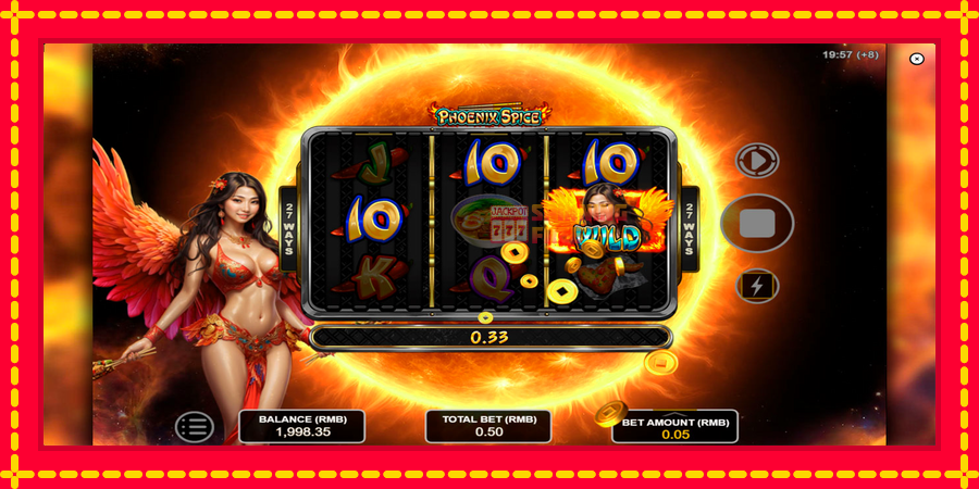 Phoenix Spice mesin slot dengan animasi cerah, gambar 4