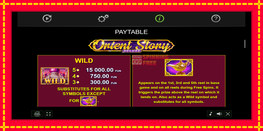 Orient Story Deluxe mesin slot dengan animasi cerah, gambar 5