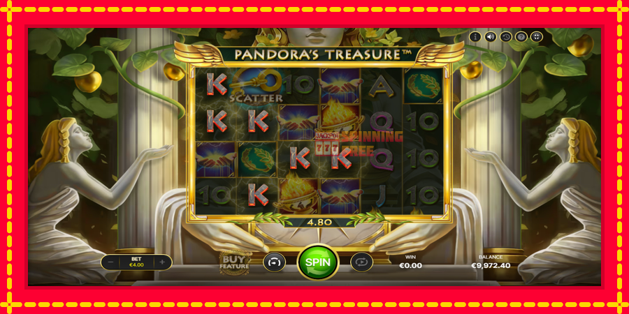 Pandoras Treasure mesin slot dengan animasi cerah, gambar 3