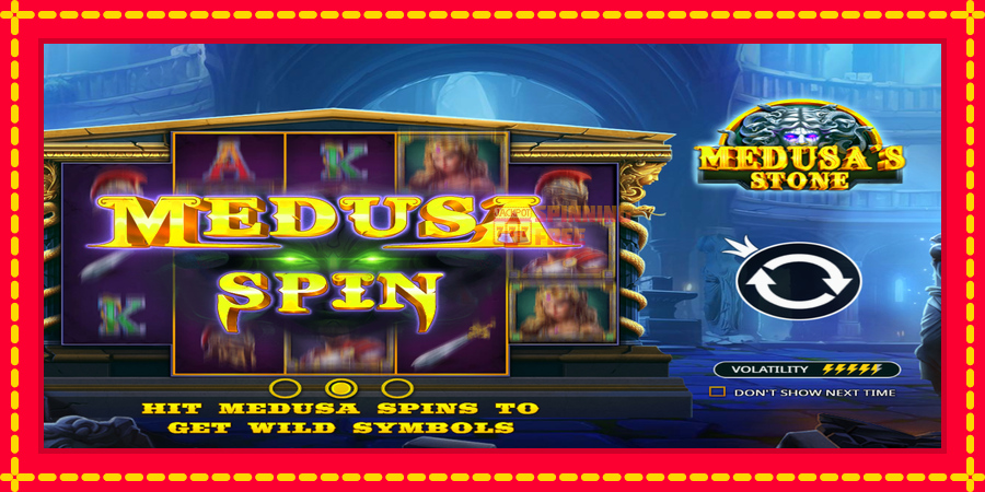 Medusas Stone mesin slot dengan animasi cerah, gambar 1