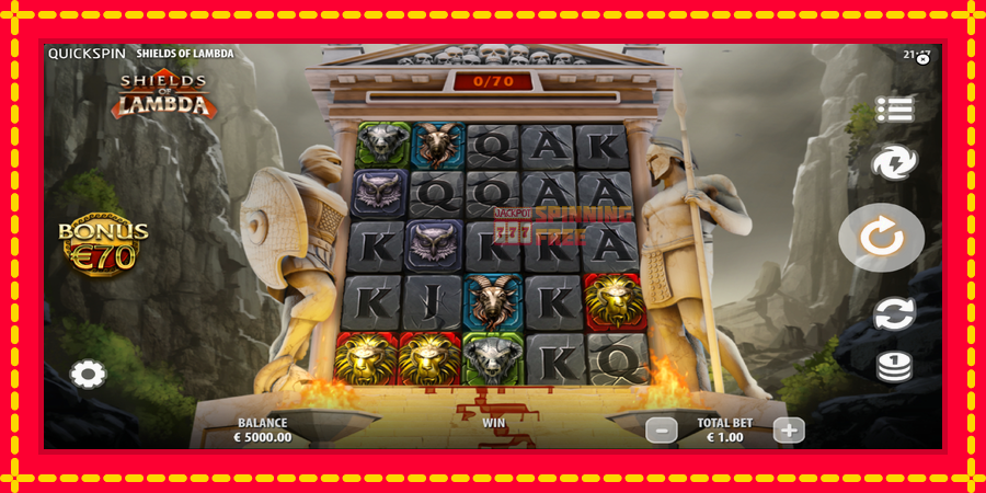 Shields of Lambda mesin slot dengan animasi cerah, gambar 2