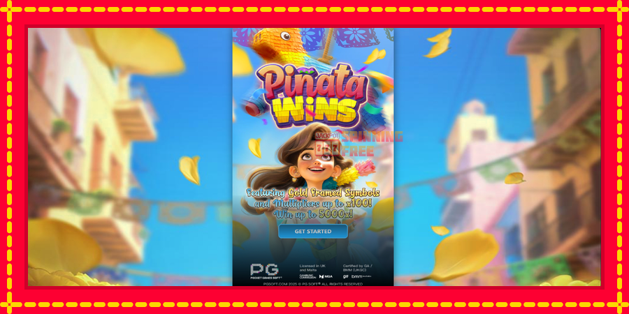 Pinata Wins mesin slot dengan animasi cerah, gambar 1