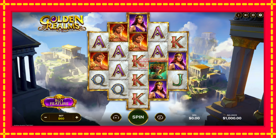 Golden Realms mesin slot dengan animasi cerah, gambar 2