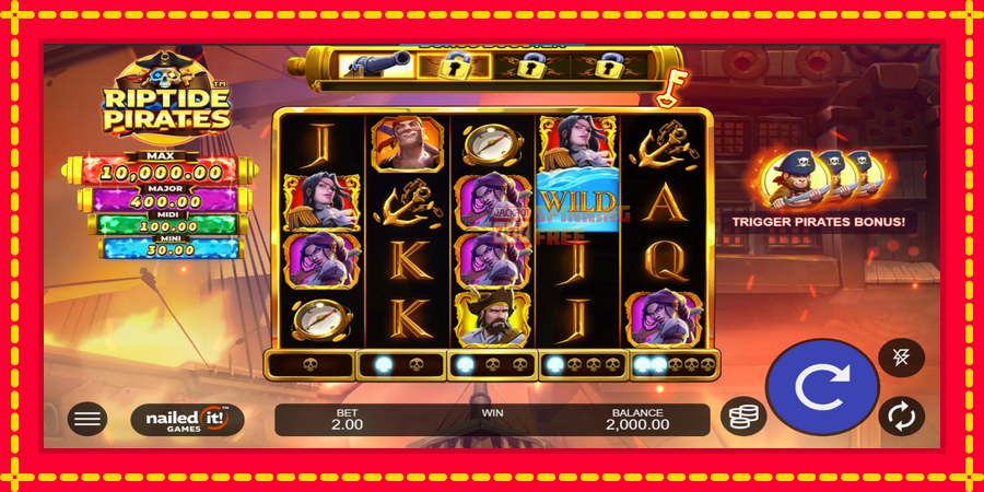 Riptide Pirates mesin slot dengan animasi cerah, gambar 2