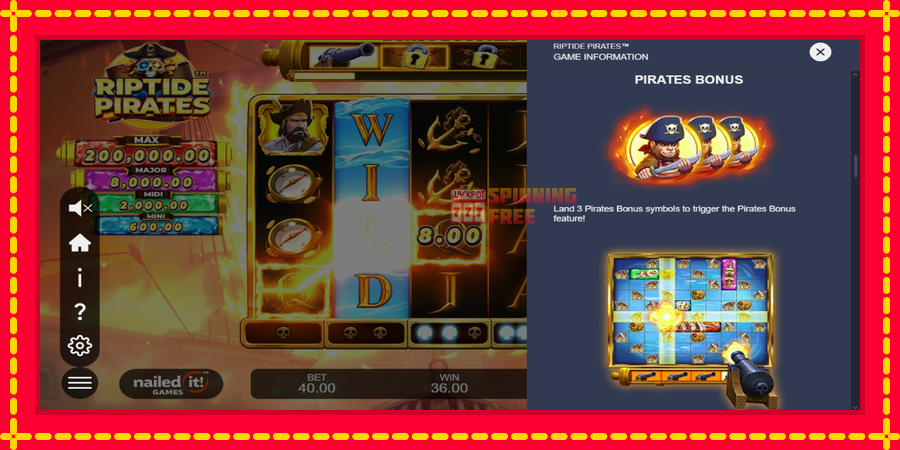 Riptide Pirates mesin slot dengan animasi cerah, gambar 5