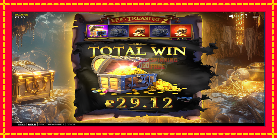 Epic Treasure 2 mesin slot dengan animasi cerah, gambar 5