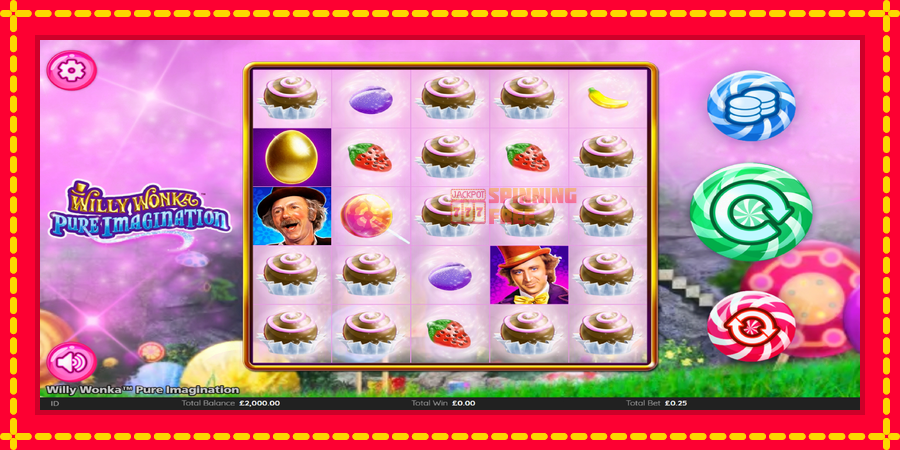 Willy Wonka Pure Imagination mesin slot dengan animasi cerah, gambar 2