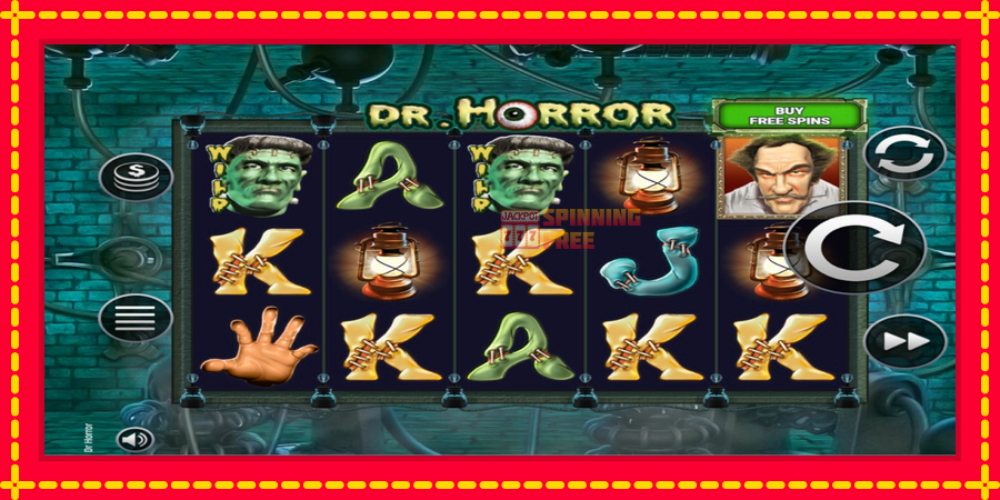 Dr. Horror mesin slot dengan animasi cerah, gambar 1