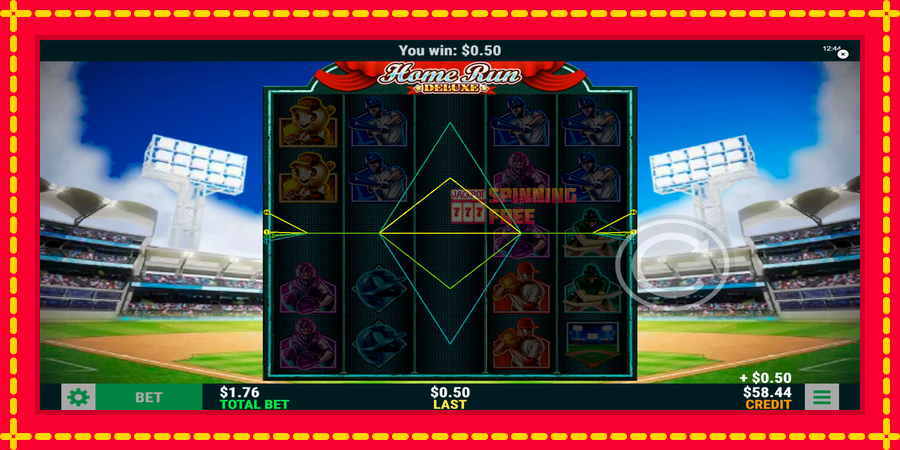 Home Run Deluxe mesin slot dengan animasi cerah, gambar 5