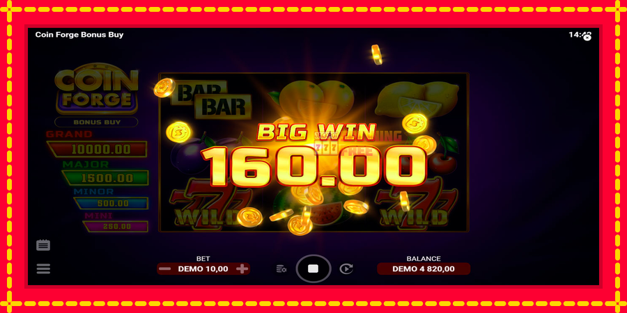 Coin Forge Bonus Buy mesin slot dengan animasi cerah, gambar 4