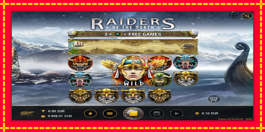 Raiders of the North mesin slot dengan animasi cerah, gambar 4