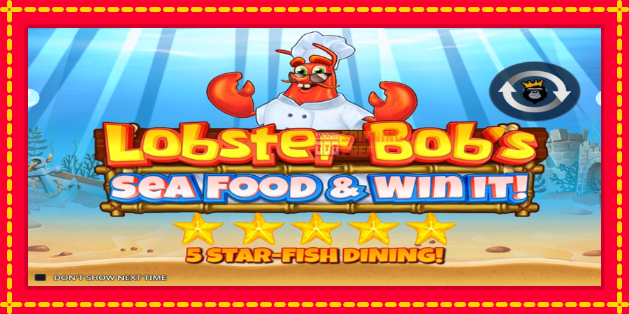 Lobster Bobs Sea Food & Win It mesin slot dengan animasi cerah, gambar 1