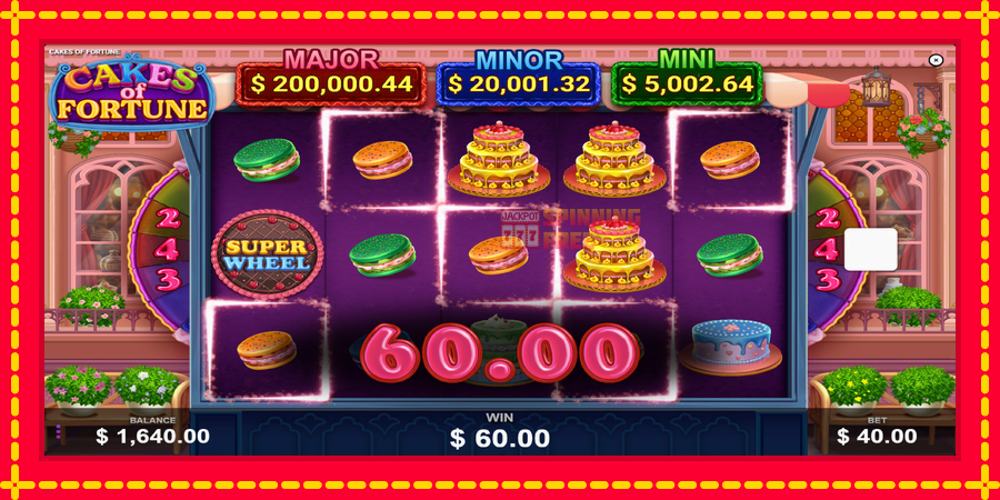 Cakes of Fortune mesin slot dengan animasi cerah, gambar 4