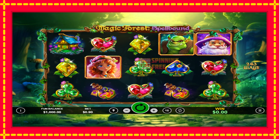 Magic Forest: Spellbound mesin slot dengan animasi cerah, gambar 1