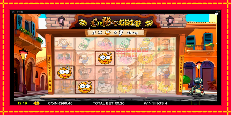 Coffee Gold mesin slot dengan animasi cerah, gambar 2