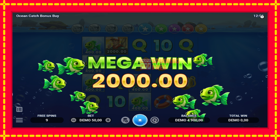 Ocean Catch Bonus Buy mesin slot dengan animasi cerah, gambar 5