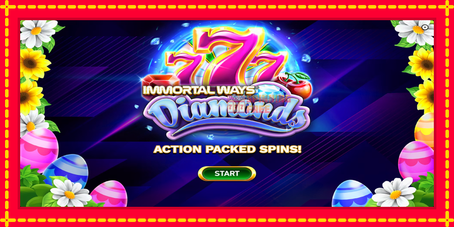 Immortal Ways Diamonds Easter mesin slot dengan animasi cerah, gambar 1