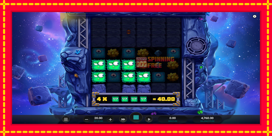 Space Miners Dream Drop mesin slot dengan animasi cerah, gambar 4