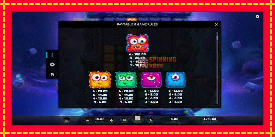 Space Miners Dream Drop mesin slot dengan animasi cerah, gambar 5