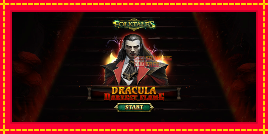 Dracula - Darkest Flame mesin slot dengan animasi cerah, gambar 1