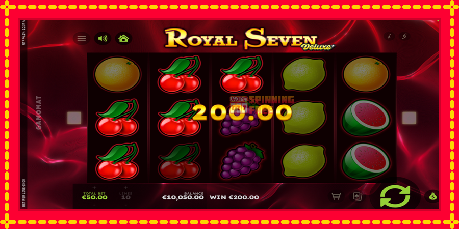 Royal Seven Deluxe mesin slot dengan animasi cerah, gambar 4