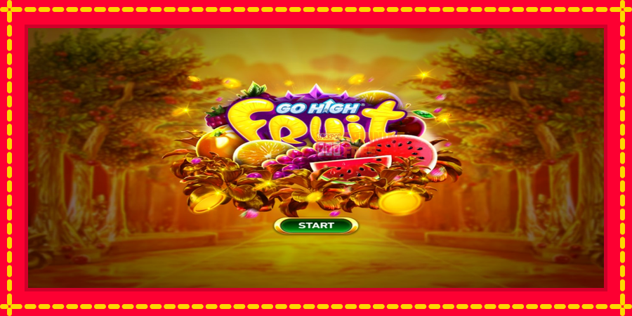 Go High Fruit mesin slot dengan animasi cerah, gambar 1