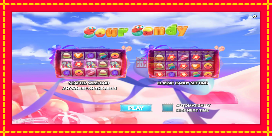 Sour Candy mesin slot dengan animasi cerah, gambar 1