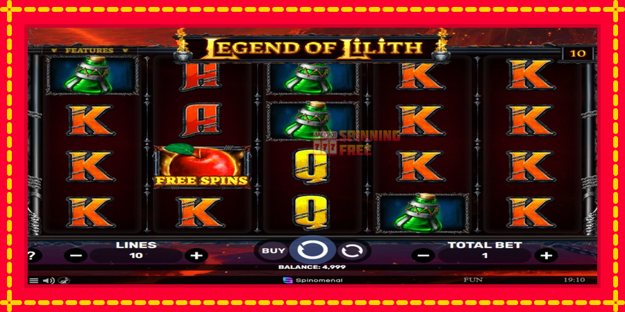 Legend of Lilith mesin slot dengan animasi cerah, gambar 2