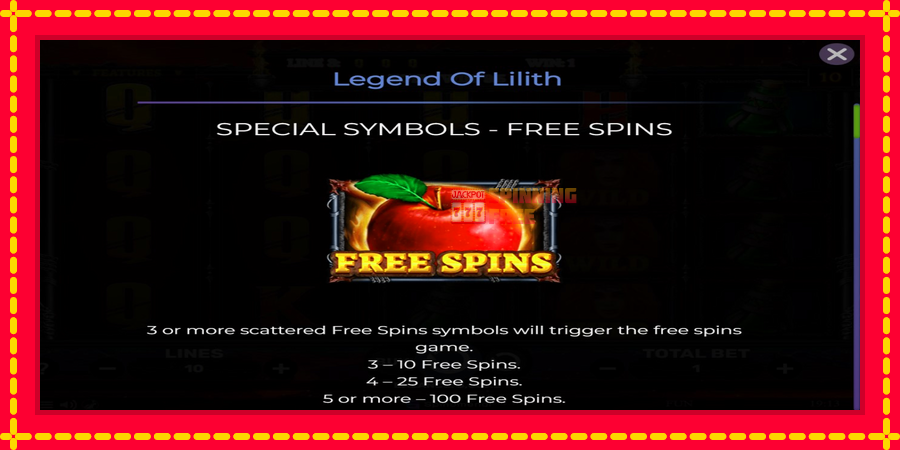 Legend of Lilith mesin slot dengan animasi cerah, gambar 4