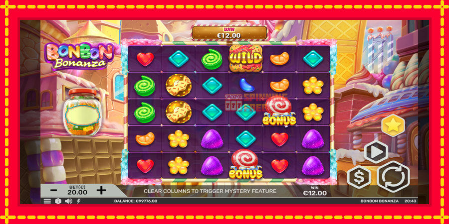 Bonbon Bonanza mesin slot dengan animasi cerah, gambar 4