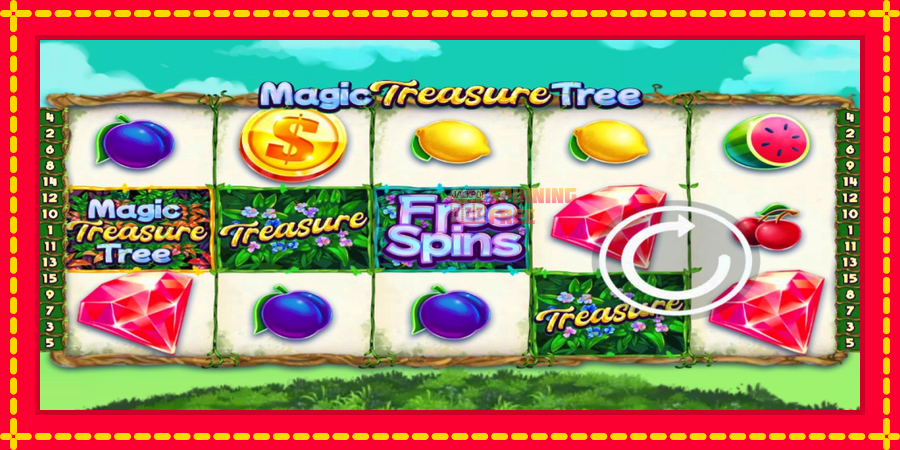 Magic Treasure Tree mesin slot dengan animasi cerah, gambar 1