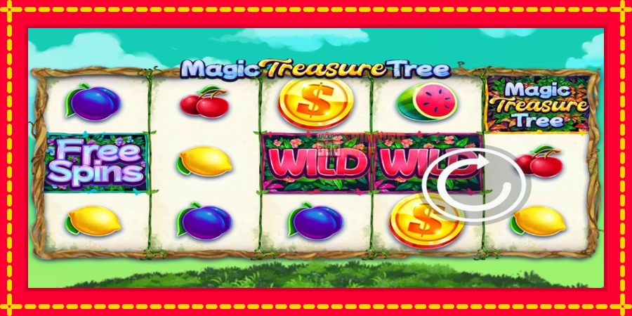 Magic Treasure Tree mesin slot dengan animasi cerah, gambar 2