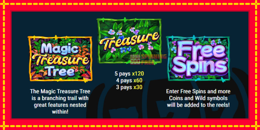 Magic Treasure Tree mesin slot dengan animasi cerah, gambar 5