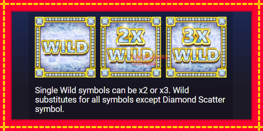 Glorious Diamonds mesin slot dengan animasi cerah, gambar 5