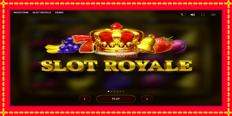 Slot Royale mesin slot dengan animasi cerah, gambar 1