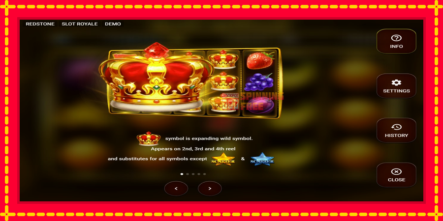 Slot Royale mesin slot dengan animasi cerah, gambar 4