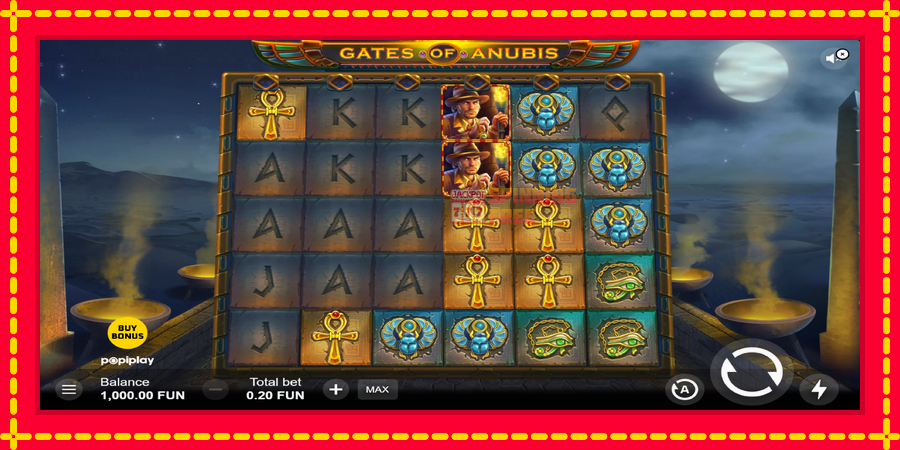 Gates of Anubis mesin slot dengan animasi cerah, gambar 2