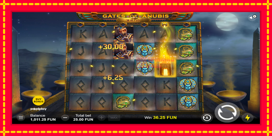 Gates of Anubis mesin slot dengan animasi cerah, gambar 3