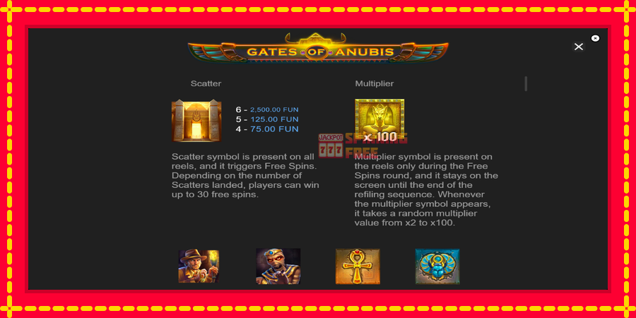 Gates of Anubis mesin slot dengan animasi cerah, gambar 5