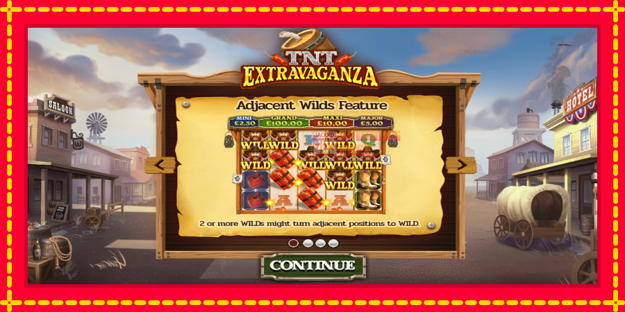 TNT Extravaganza mesin slot dengan animasi cerah, gambar 1