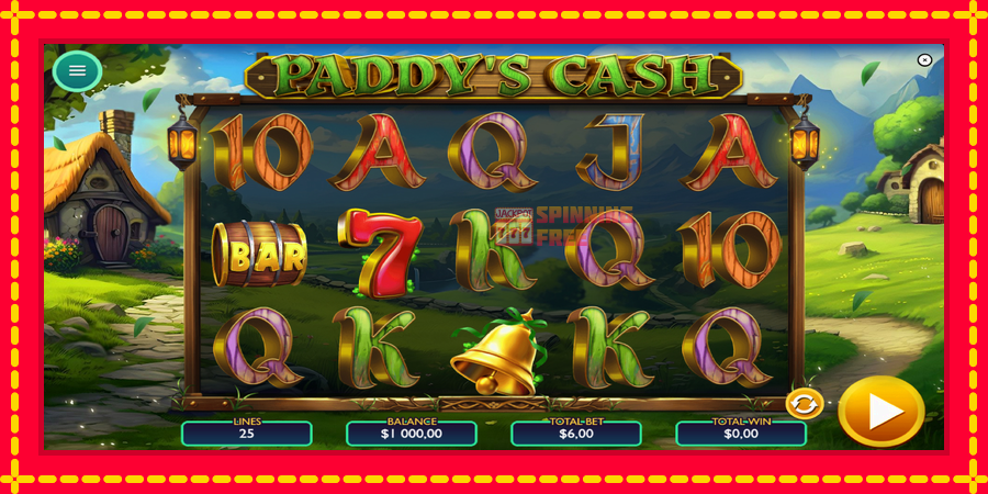 Paddys Cash mesin slot dengan animasi cerah, gambar 2