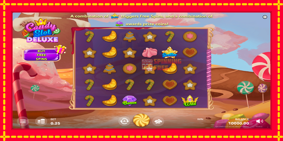 The Candy Slot Deluxe mesin slot dengan animasi cerah, gambar 2